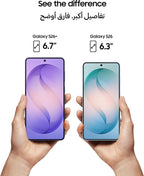 Samsung Galaxy S26+ White, 256GB Storage, AI Phone, 12GB RAM, Customized AP, Photo Assist, 50MP Camera, 4900mAh Battery (UAE Version)