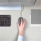 Logitech M100 Wired Mouse — Dark Grey