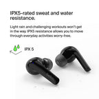 Belkin SoundForm™ Motion True Wireless Earbuds, Noise Cancelling Ear Buds with Wireless Charging Case & Dual Microphone - IPX5 Water Resistant Bluetooth Headphones for iPhone & Samsung - Black