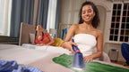 Philips Handheld Iron 1400W, 24g/min Continuous Steam, Ready in 35 Seconds — Marine Blue