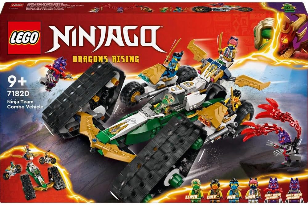 LEGO NINJAGO Ninja Team Combo Vehicle 71820