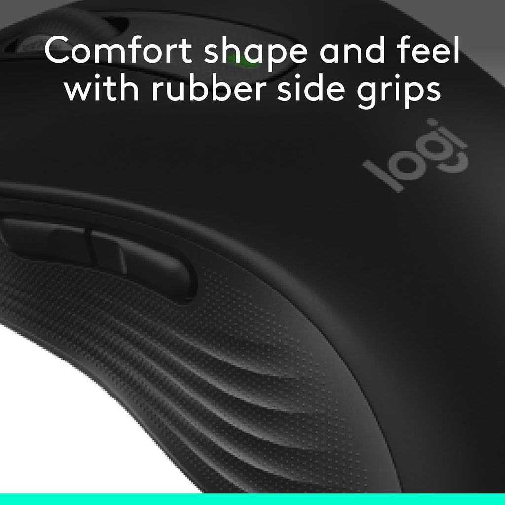 Logitech M650 Wireless Mouse — Graphite