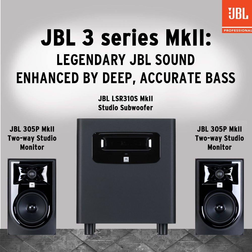 JBL Professional 305P MkII 5-Inch Powered Studio Monitor
