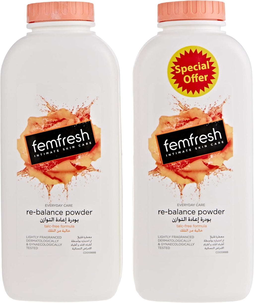 Femfresh Daily Powder with Delicant Scent Twin Pack 200g packaging may vary — additional product view 2