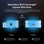 TP-Link Tri-Band BE9700 WiFi 7 Router Archer BE550 Pro 1 × 10G + 4 × 2.5G, USB 3.0 6 Internal Antennas VPN Clients & Server 6GHz Band, Easy-Mesh, HomeShield, MLO, Private IOT
