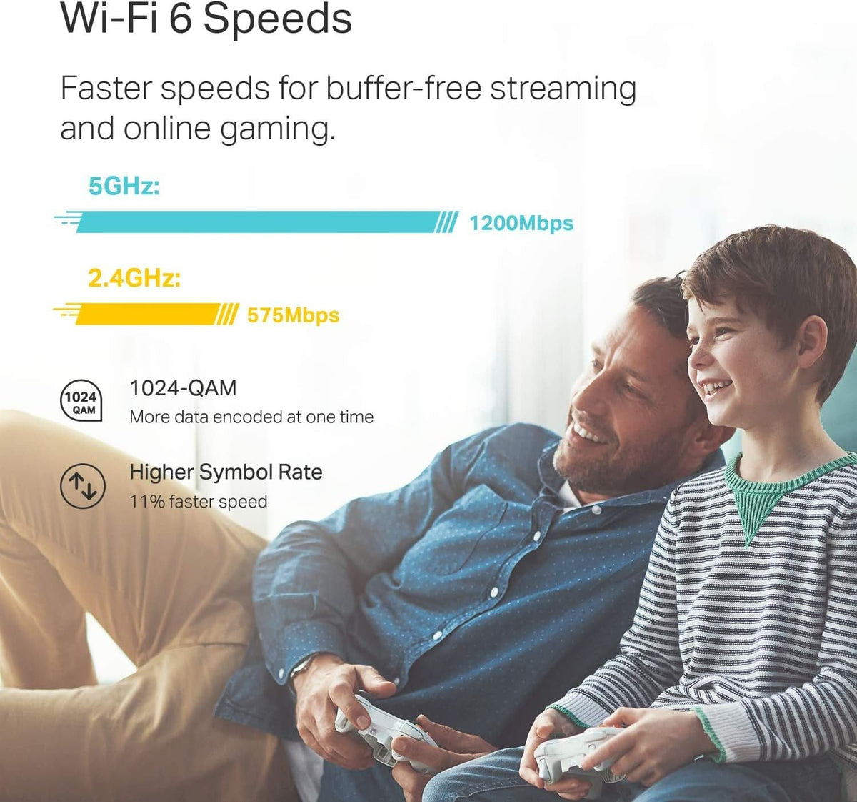 TP-Link Deco WiFi 6 Mesh WiFi System(Deco X20) - Covers up to 2200 Sq.Ft, Replaces Wireless Internet Routers and Extenders, 1-Pack, White
