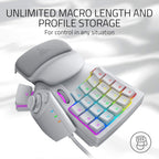 Razer Tartarus Pro Gaming Keypad, 32 Programmable Keys, Chroma Rgb Lighting - Mercury — product image 6