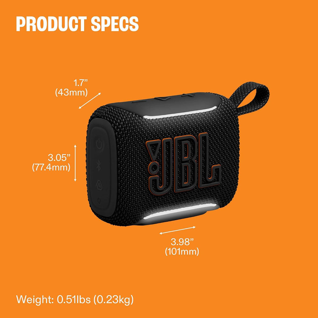 JBL Go 5 Portable Bluetooth Speaker — Blue