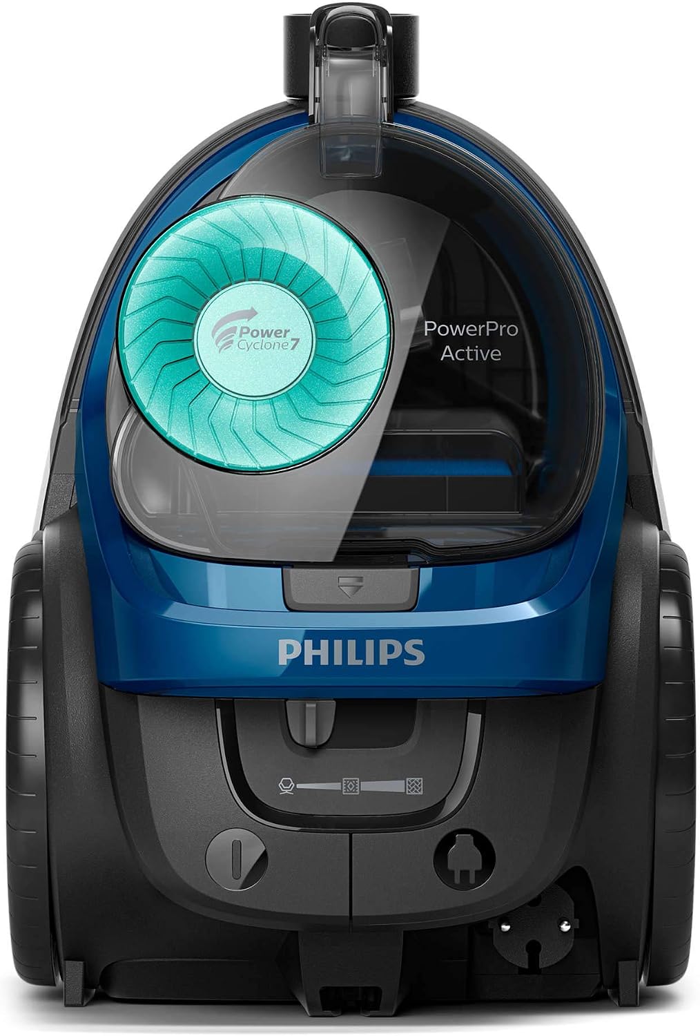 Philips FC9570/62 5000 Series Bagless Vacuum Cleaner, 2000W, Blue — black