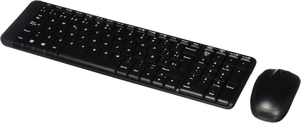 Logitech MK220 Keyboard and Mouse Combo — Black