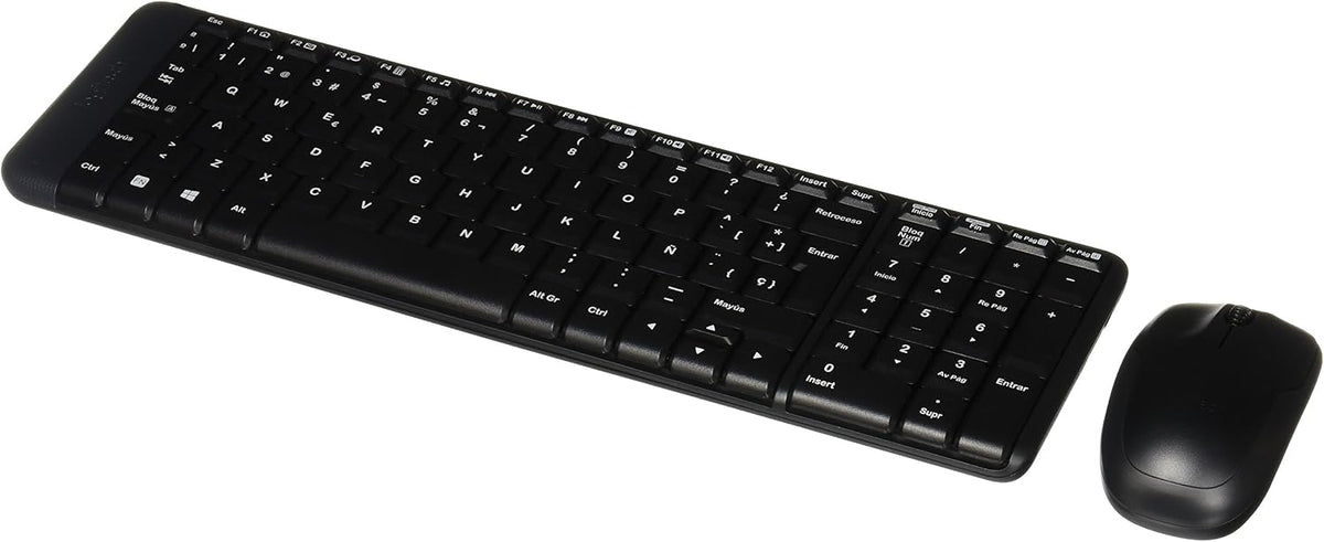 Logitech MK220 Keyboard and Mouse Combo — Black