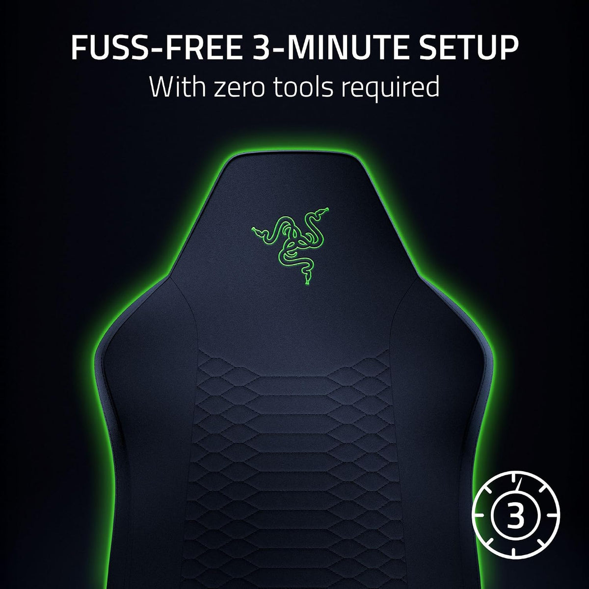 Razer Gaming Chair Sleeves Made for the Razer Iskur V2 X — Quartz — product image 4