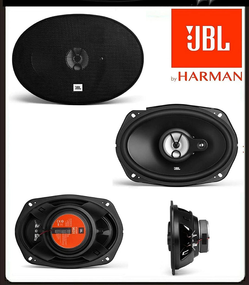 JBL Stage1 9631 6 x 9-Inch Car Speaker Set — Black