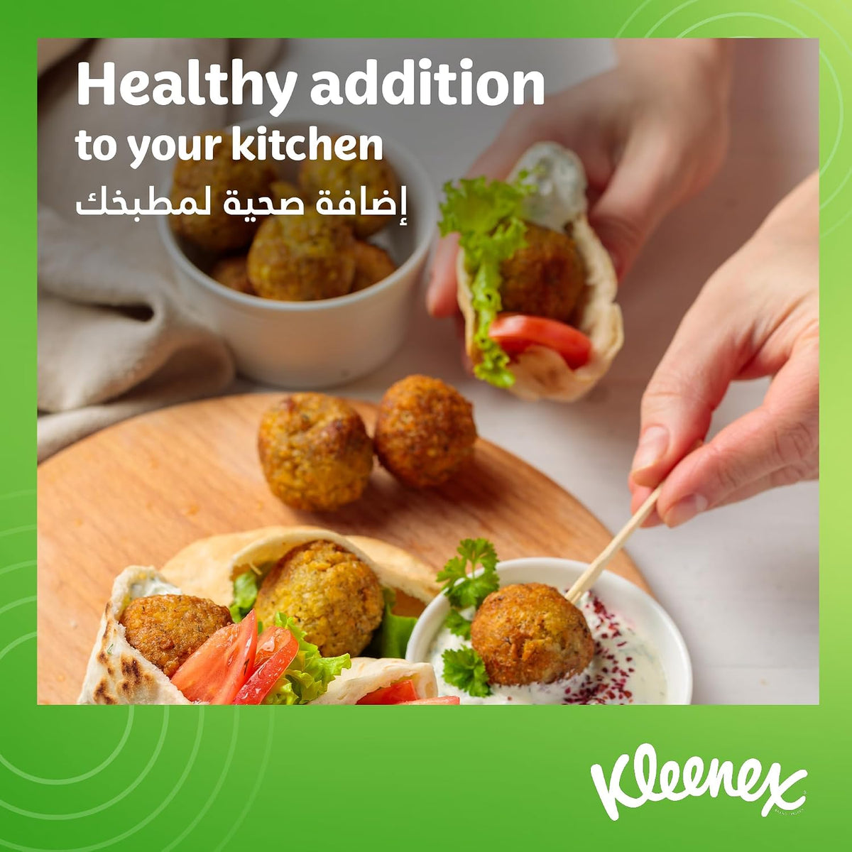 Kleenex Calorie Absorb Kitchen Tissue Paper Towel, 3 PLY, 4 Rolls x 50 Sheets, Food-Grade Strong Absorbent Kitchen Tissue — additional view 5