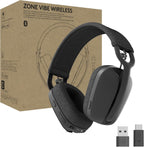 Logitech Zone Vibe Wireless Headset — Graphite