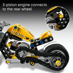 LEGO Technic Yellow Motorbike 42225 — image 4