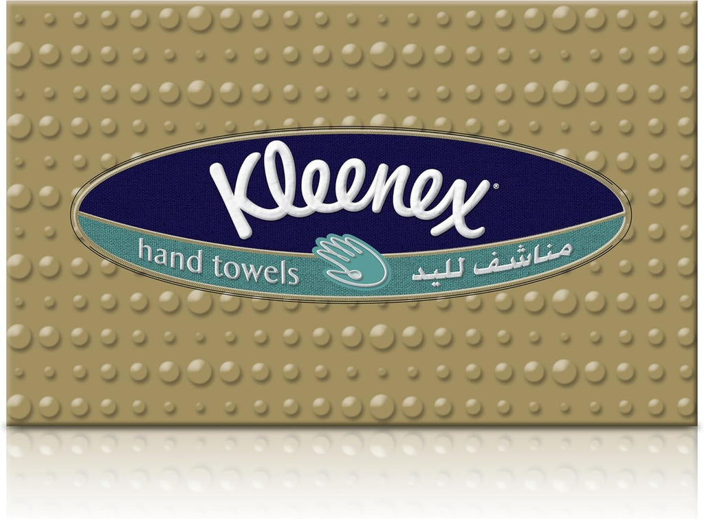 Kleenex Hand Towel, 12 Boxes x 90 Sheets, Disposable Towel Tissue for Hands, Kitchen and Bathroom use — additional view 3
