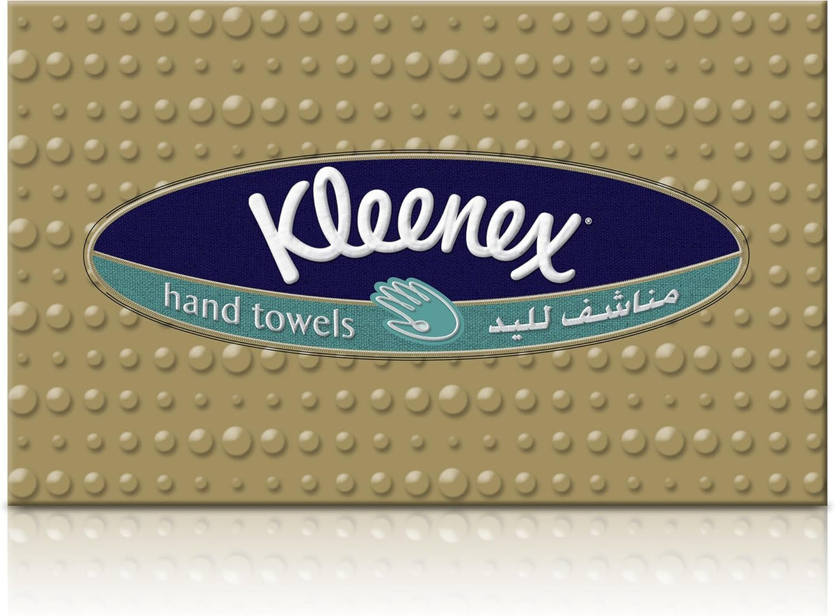 Kleenex Hand Towel, 12 Boxes x 90 Sheets, Disposable Towel Tissue for Hands, Kitchen and Bathroom use — additional view 3