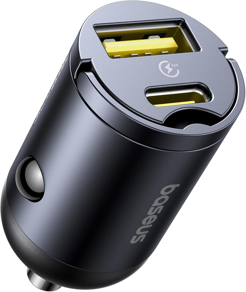 Baseus Tiny Star Mini Car Charger UC30WCosmic Black — Black