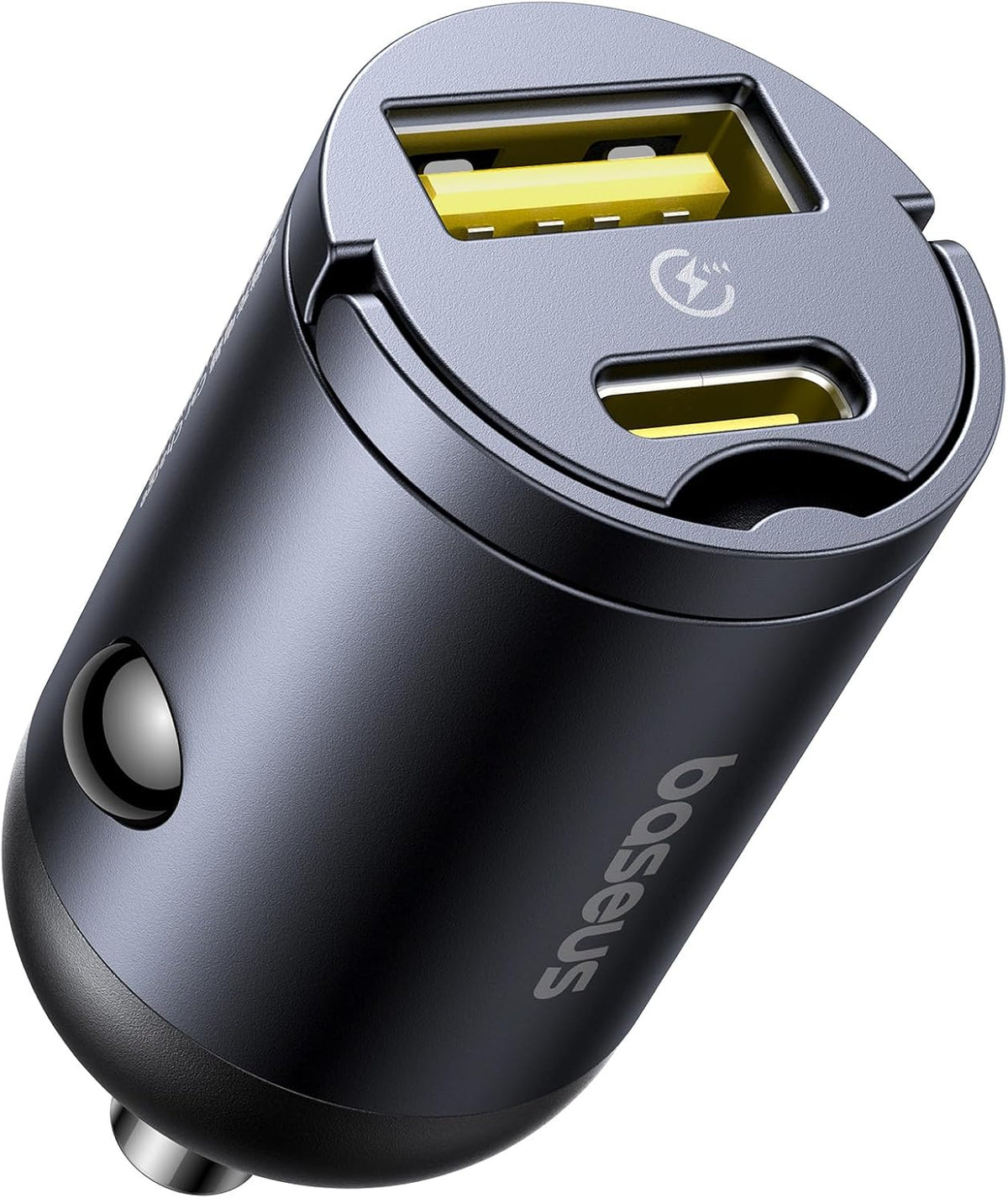 Baseus Tiny Star Mini Car Charger UC30WCosmic Black — Black