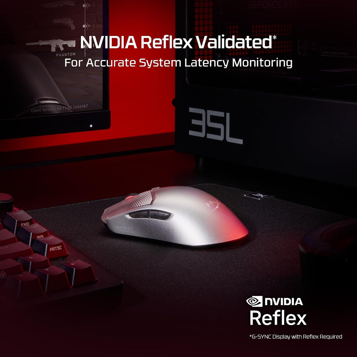HyperX Pulsefire Haste 2 S Navy Wireless Gaming Mouse — product image 8