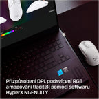 HyperX PF Has 2 Mini WL WHT Gm Ms — white — product image 3