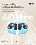 Baseus Bowie MC1 Open-Ear Earbuds — Black