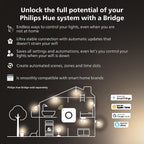 Philips Hue Smart Bulb, B22, Dimmable, Dynamic Settings, Works with Alexa, Google Assistant and Apple Homekit — White