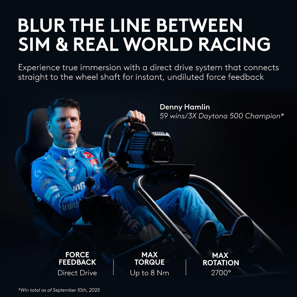 Logitech G RS50 Wheel System — PlayStation / PC