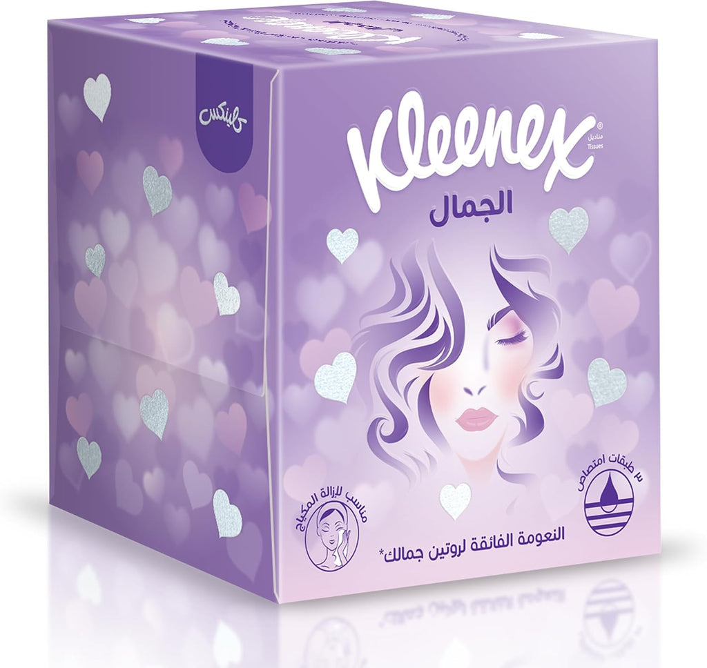 Kleenex Beauty Cube Facial Tissues, 3-ply for Ultimate Softness — additional view 2