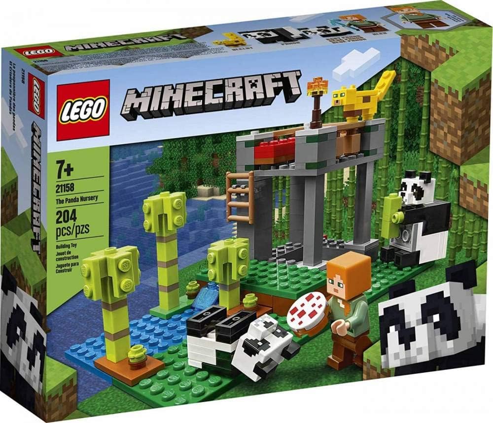 LEGO Minecraft The Panda Nursery 21158 Toy Character Building Kit (204 Pieces) — image 1