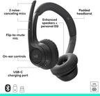 Logitech Zone 305 for Business Headset — UC with Dongle — Black
