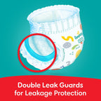 Pampers Rash Protection Pants Diapers, Size 6, 16+kg, +50% Aloe Vera Lotion, 360° Leak-Free Fit for up to 100% Leakage Protection, 136 Count