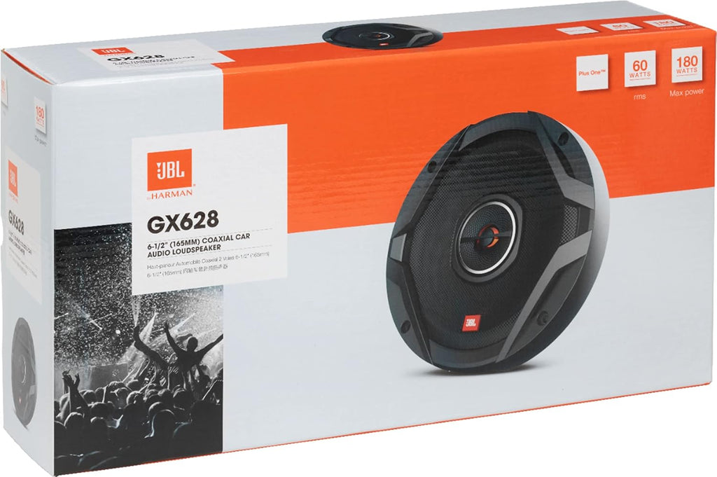 JBL GX628 6.5-Inch Coaxial Car Speakers — Pair