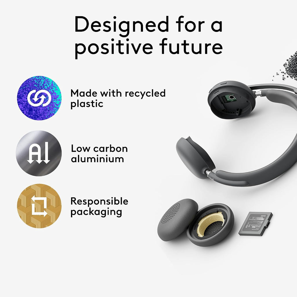 Logitech Zone Wireless 2 Headset — Graphite