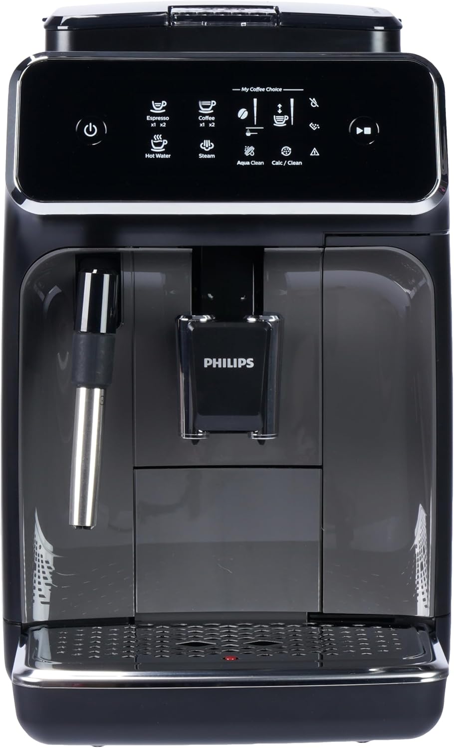 Philips Fully Automatic Espresso Machine Series 2200-2 Beverages, 1500W, Touch Display, Classic Milk Frother - EP2224/43 — Cashmere Grey