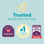 Pampers Pure Protection Diapers - Size 4, 58 Count, Hypoallergenic Premium Disposable Baby Diapers (Packaging May Vary)