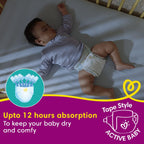 Pampers Active Baby Diapers, Small (46 Count)