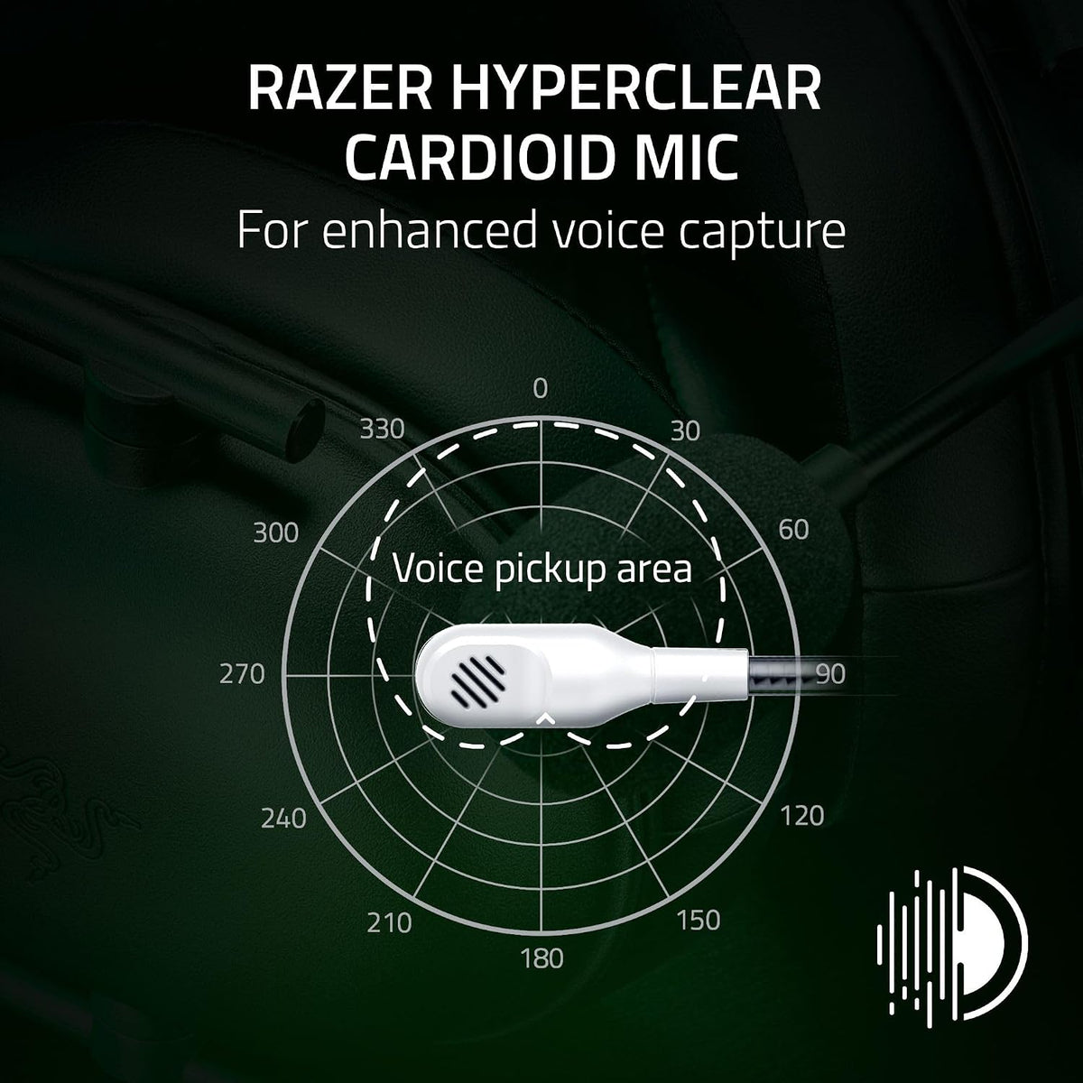 Razer BlackShark V2 X Xbox Gaming Headset — White — product image 3