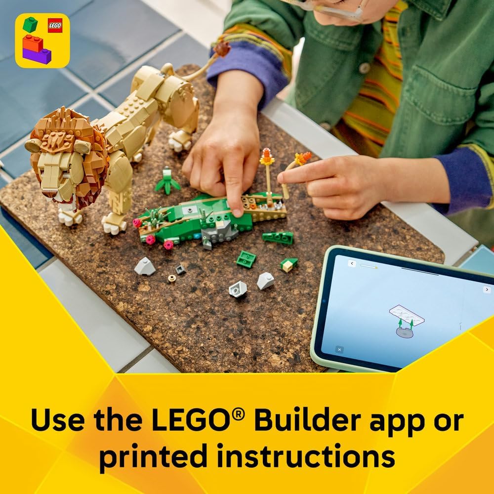 LEGO Creator 3in1 Wild Animals: Majestic Lion 31386 — image 6