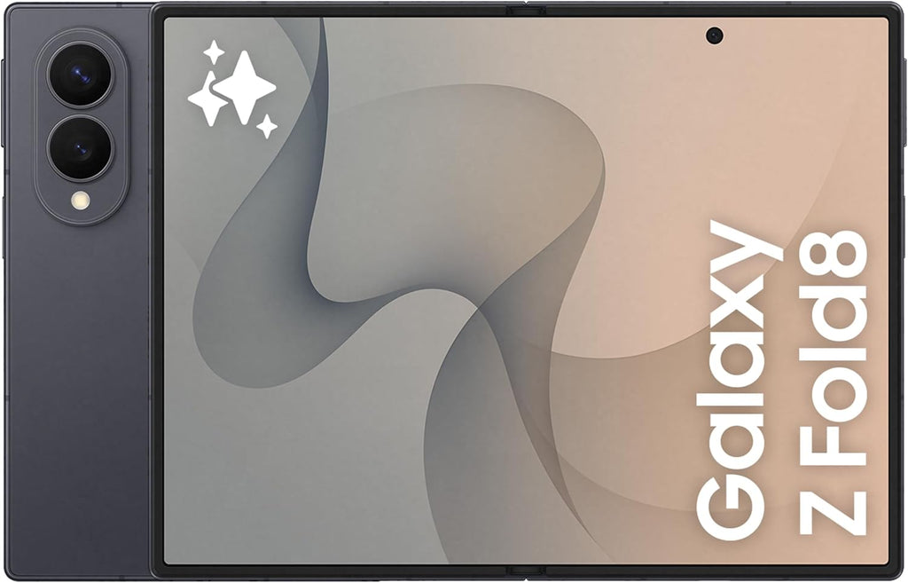 Samsung Galaxy Z Fold8 Graphite, 1TB, All-new Shape, Customized Processor, 4800 mAh Battery, 16GB RAM, Dual 50MP Camera, Now Nudge, 2 Years Manufacturer Warranty (UAE Type Approved)(Amazon Exclusive)