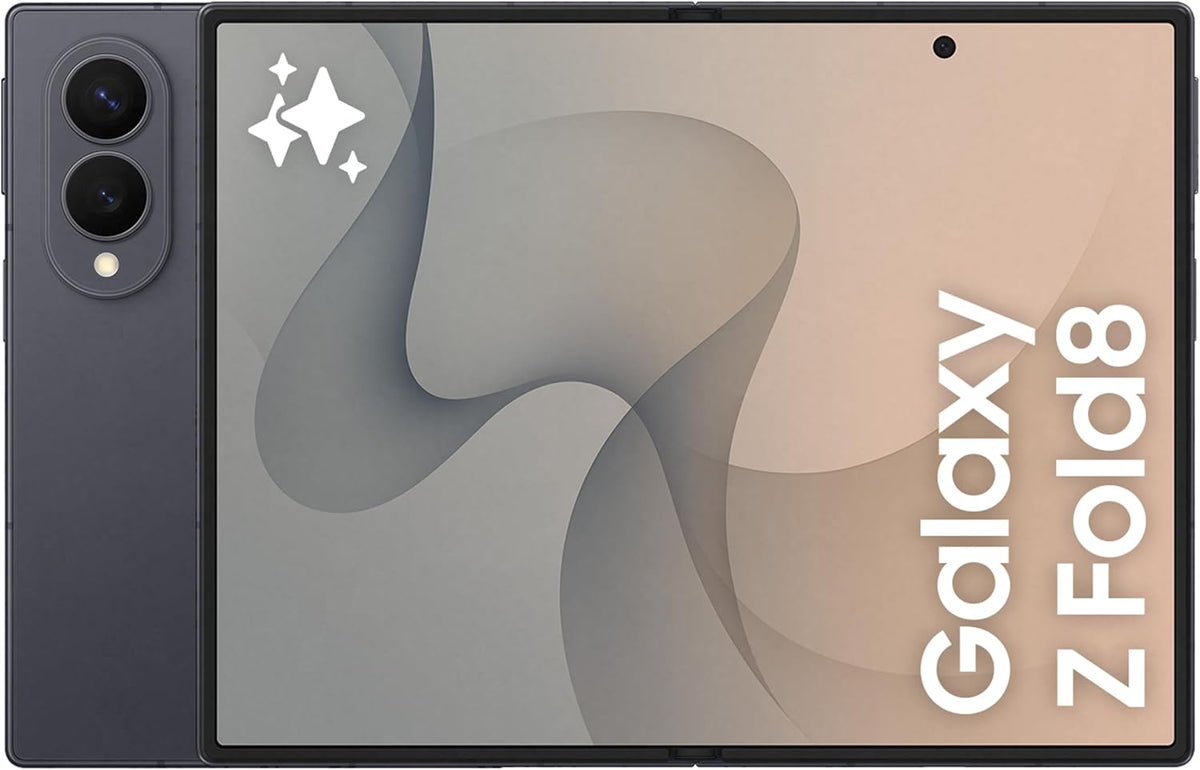 Samsung Galaxy Z Fold8 Graphite, 1TB, All-new Shape, Customized Processor, 4800 mAh Battery, 16GB RAM, Dual 50MP Camera, Now Nudge, 2 Years Manufacturer Warranty (UAE Type Approved)(Amazon Exclusive)