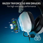 Razer BlackShark V2 X PlayStation licensed Gaming Headset — White — product image 3