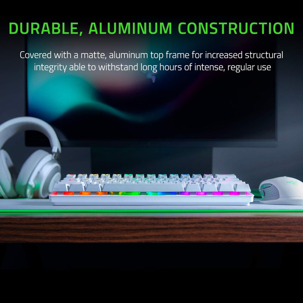 Razer Huntsman Mini Linear Optical Switches(Red) — Mercury White — product image 5