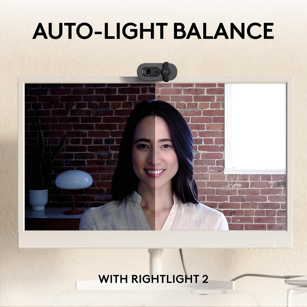 Logitech BRIO 105 Webcam — Graphite