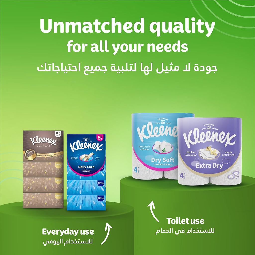 Kleenex Calorie Absorb Kitchen Tissue Paper Towel, 3 PLY, 4 Rolls x 50 Sheets, Food-Grade Strong Absorbent Kitchen Tissue — additional view 7