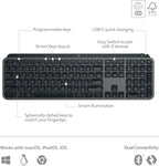Logitech MX Keys S and MX Master 4 Combo — Graphite