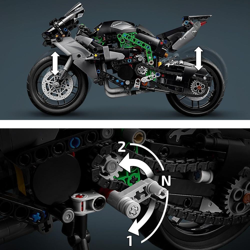 LEGO Technic Kawasaki Ninja H2R Motorcycle 42170 — image 2