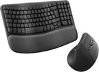 Logitech Wave Keys and Lift Ergonomic Combo — Graphite