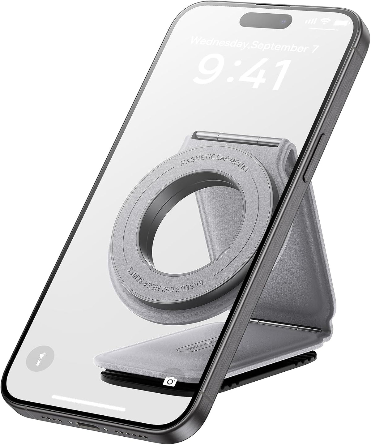 Baseus PrimeTrip Series C02 Mega Magnetic Car Mount Stick-on Version Frosted Gray — Grey